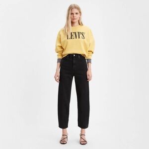 Levi’s Balloon Leg Jeans in black, size 25